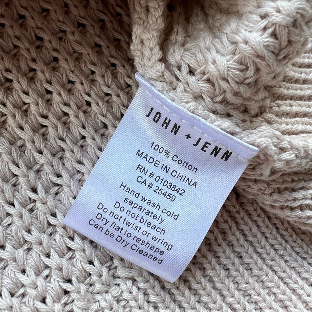 NWT Evereve 100% Cotton Chunky Knit Cardigan - Picture 7 of 9